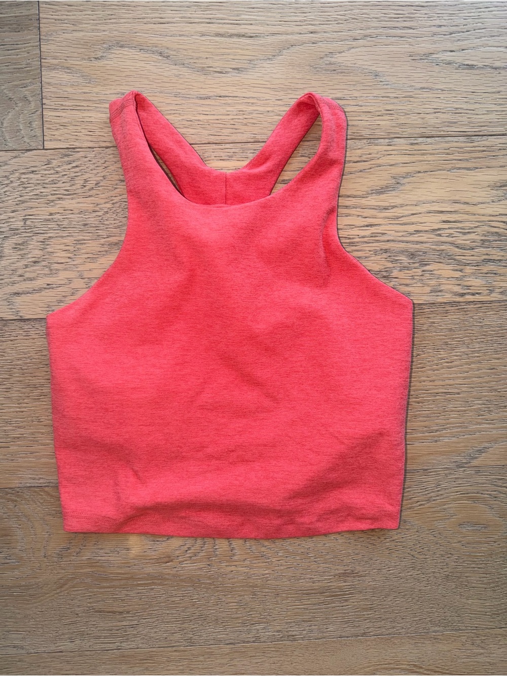 Beyond Yoga Coral Racerback Crop Tank